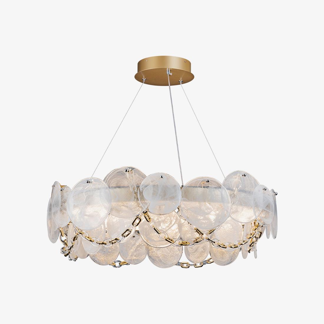 Ruby Luxury Glass Chandelier - Image 5