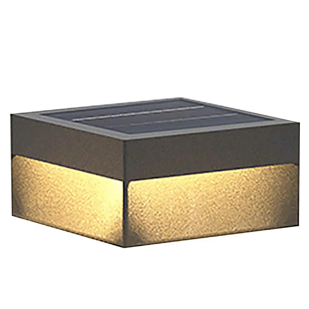 Russell LED Modern Steel Outdoor Fence Post Lights Pillar Light - Image 6
