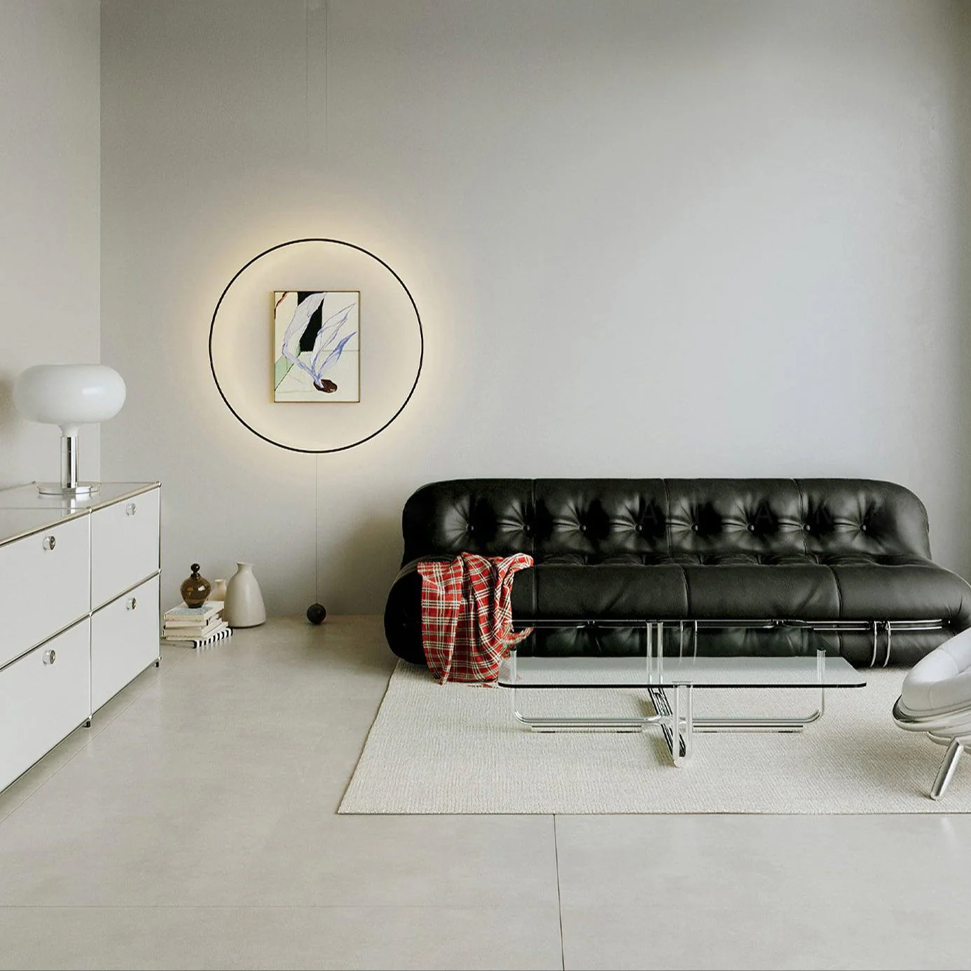 Ryker Minimalist Circle Pendant Light - Image 11