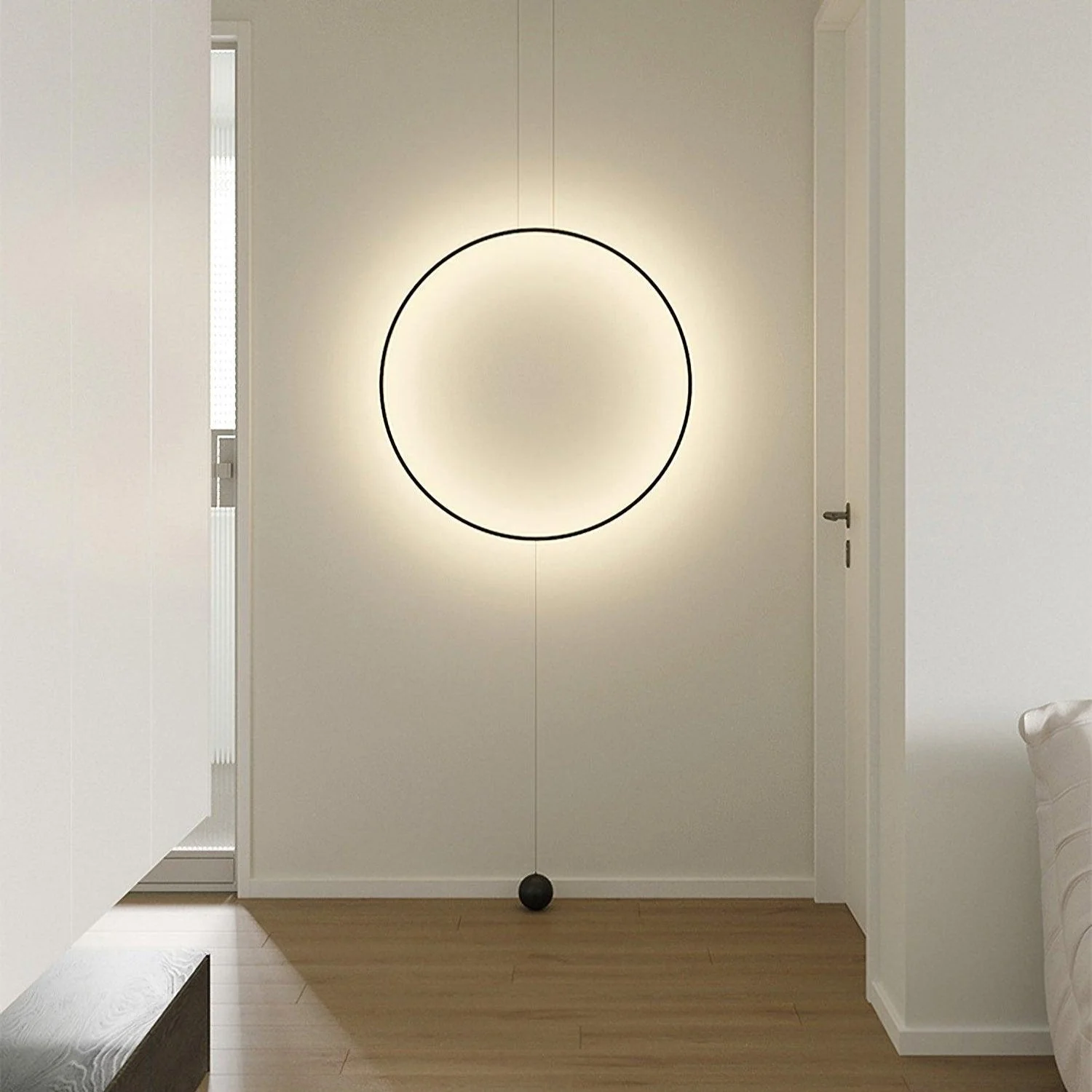 Ryker Minimalist Circle Pendant Light - Image 12