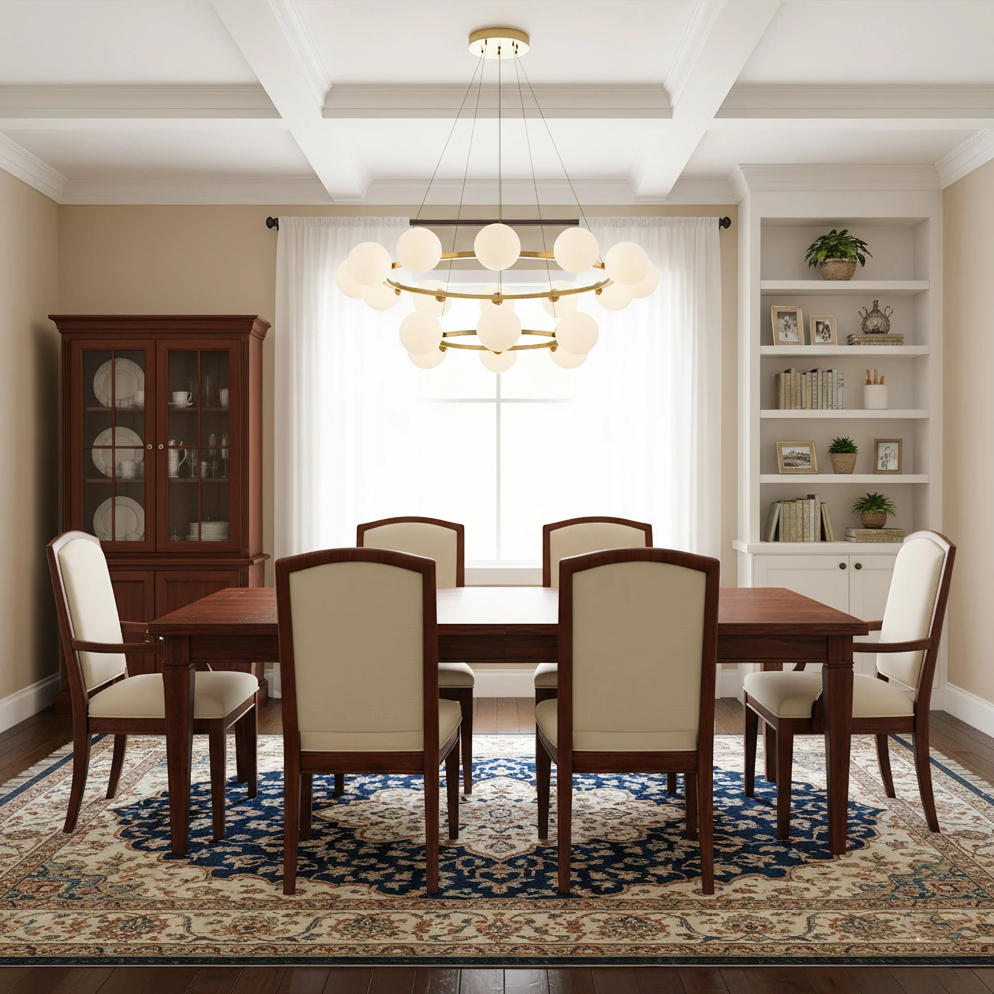 Rylian Modern Glass Chandelier - Image 17