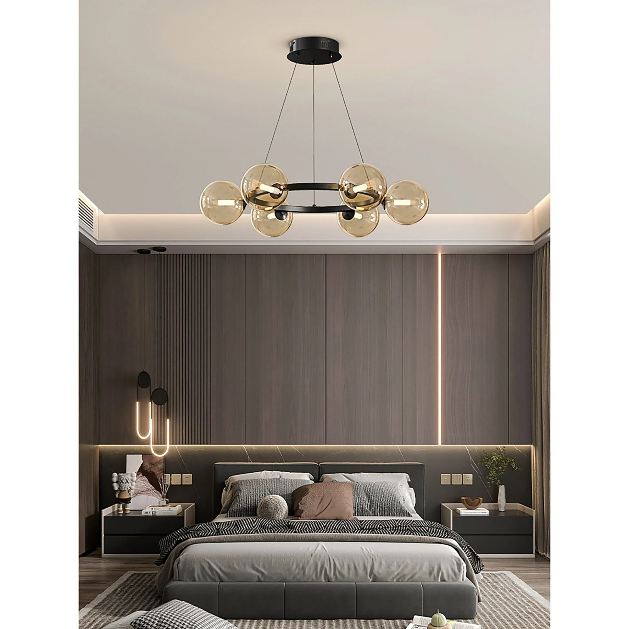 Rylian Modern Glass Chandelier - Image 20