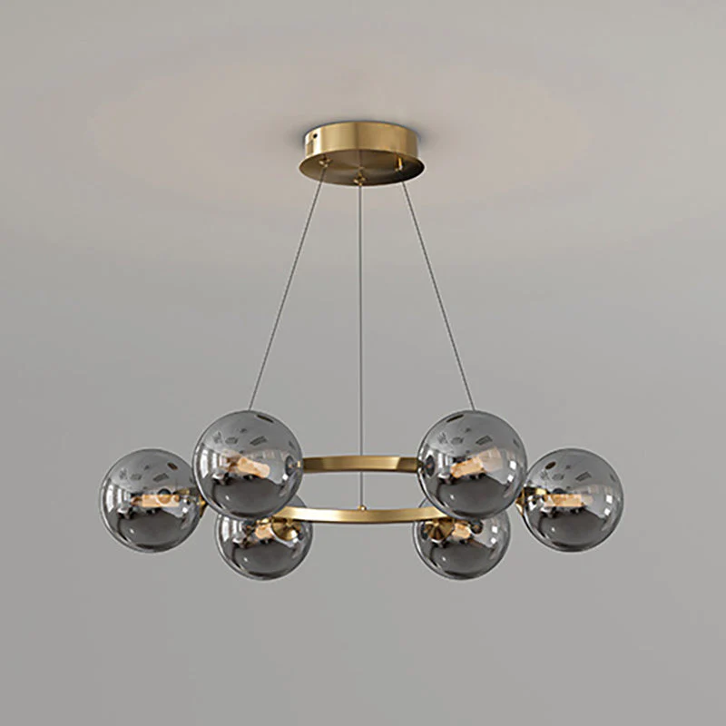 Rylian Modern Glass Chandelier - Image 26