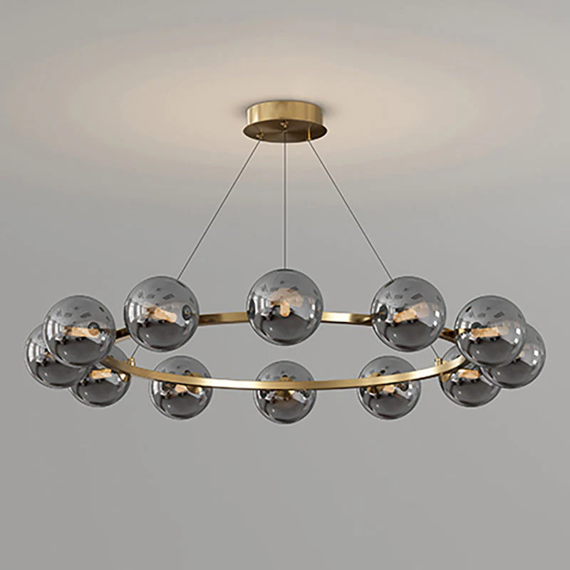 Rylian Modern Glass Chandelier - Image 28