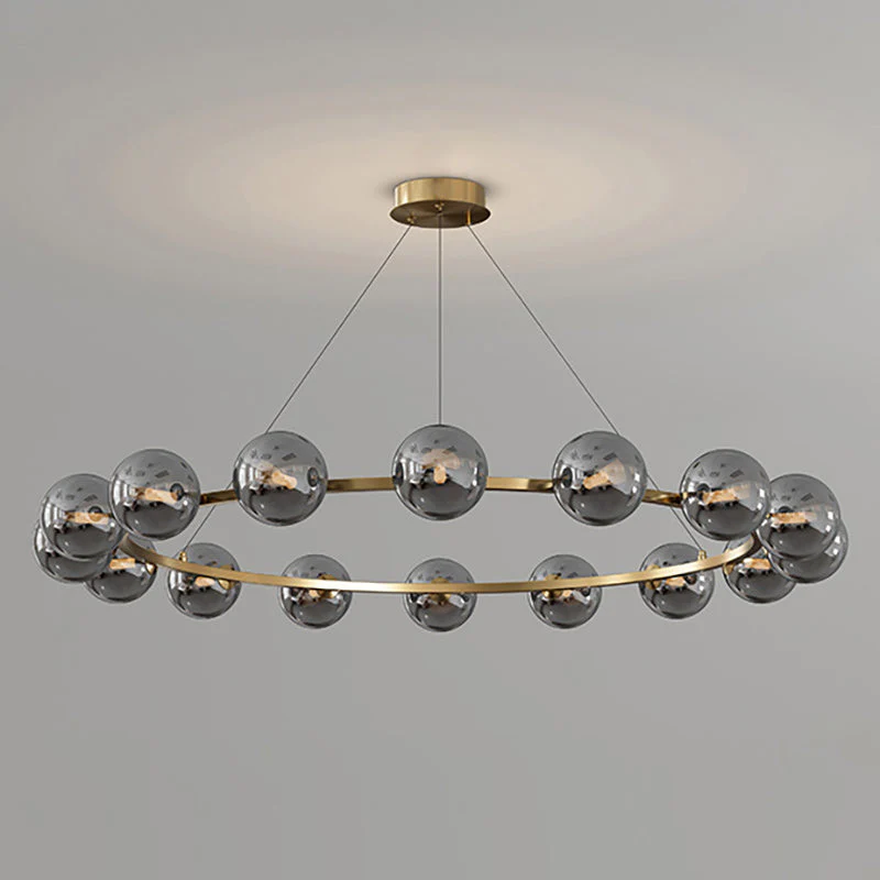 Rylian Modern Glass Chandelier - Image 29
