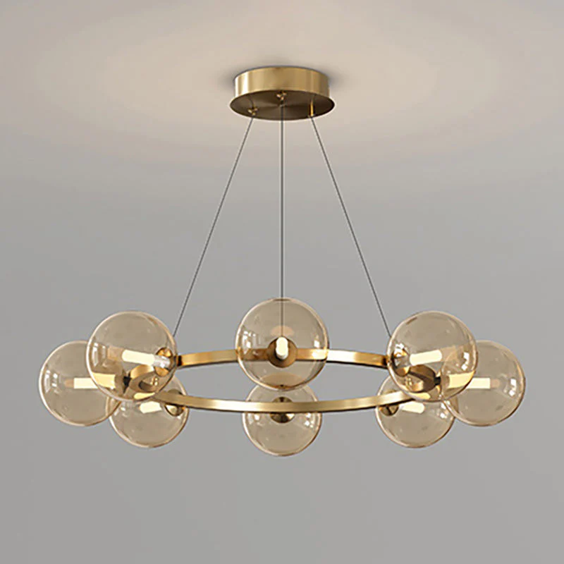 Rylian Modern Glass Chandelier - Image 32