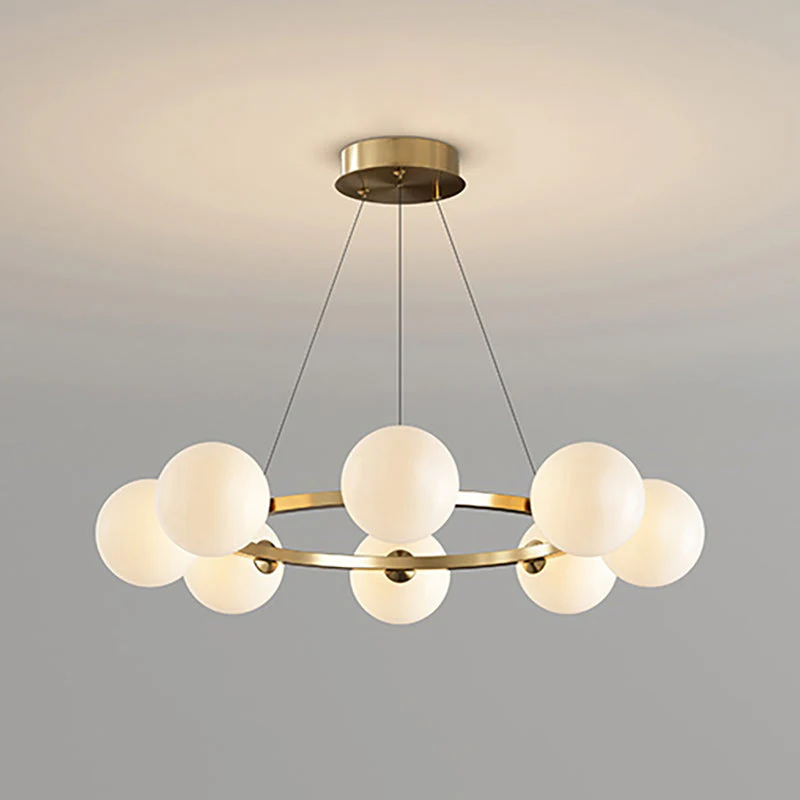 Rylian Modern Glass Chandelier - Image 37