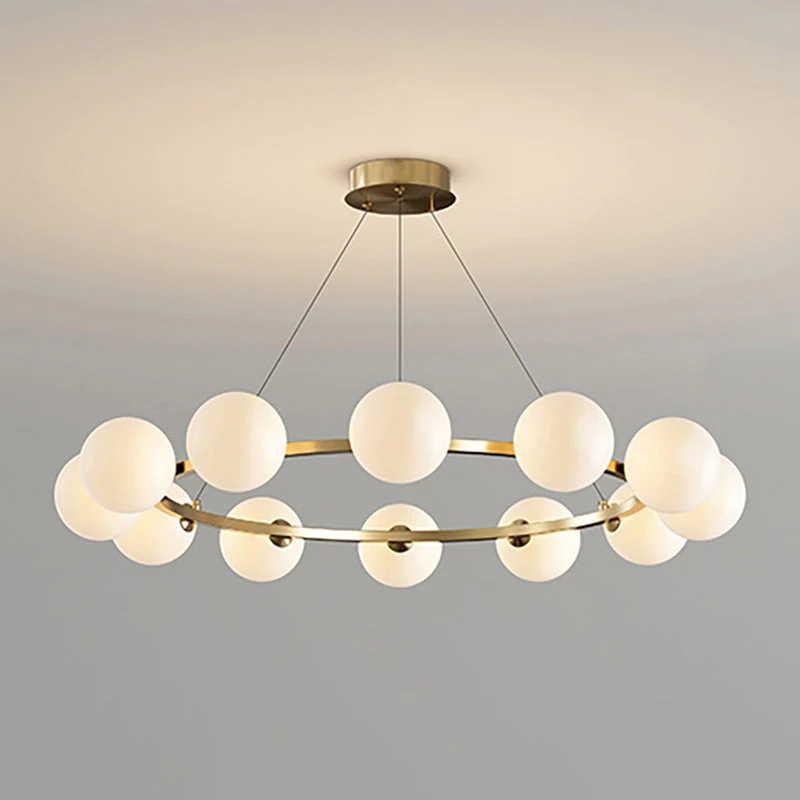 Rylian Modern Glass Chandelier - Image 38