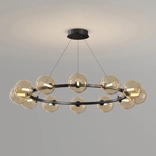 Rylian Modern Glass Chandelier - Image 48