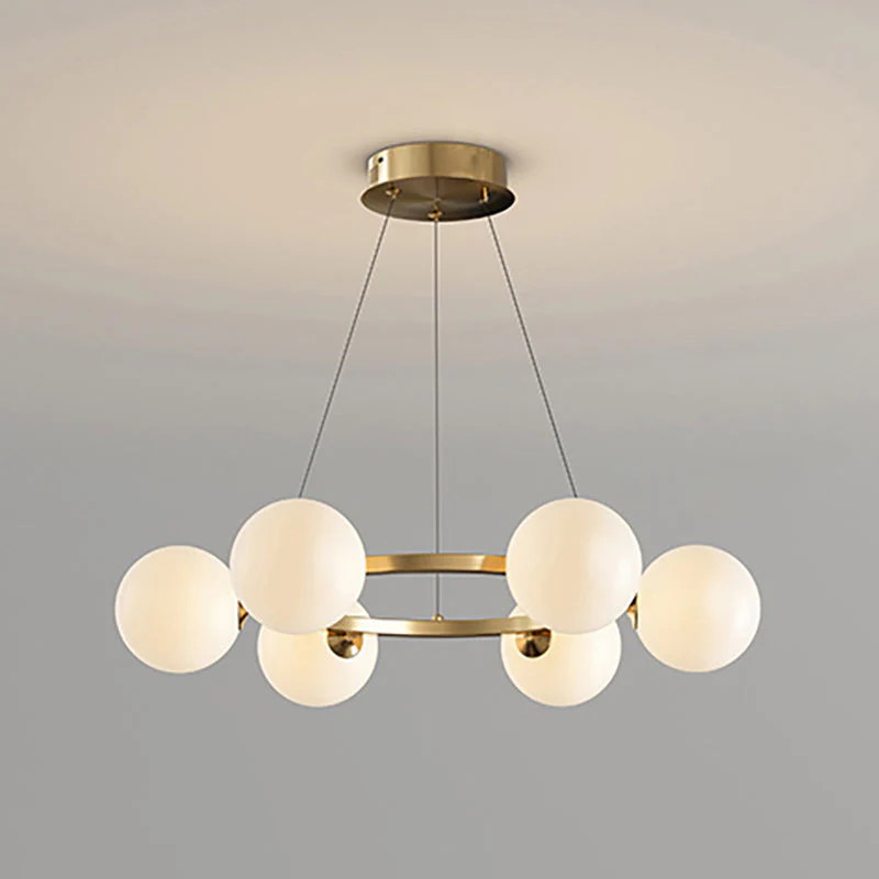 Rylian Modern Glass Chandelier - Image 58