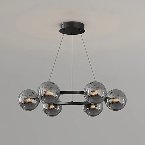 Rylian Modern Glass Chandelier - Image 59