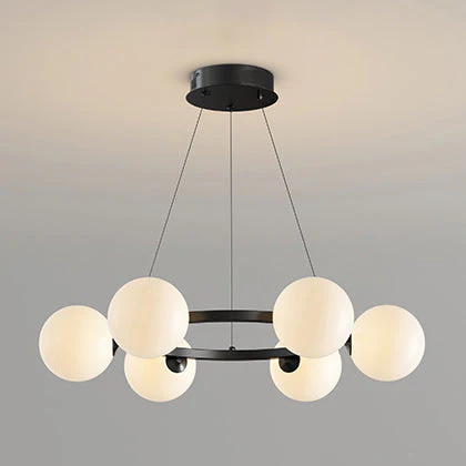 Rylian Modern Glass Chandelier - Image 61