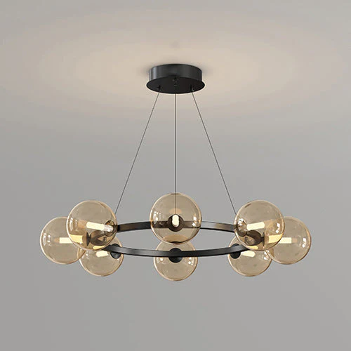 Rylian Modern Glass Chandelier - Image 66