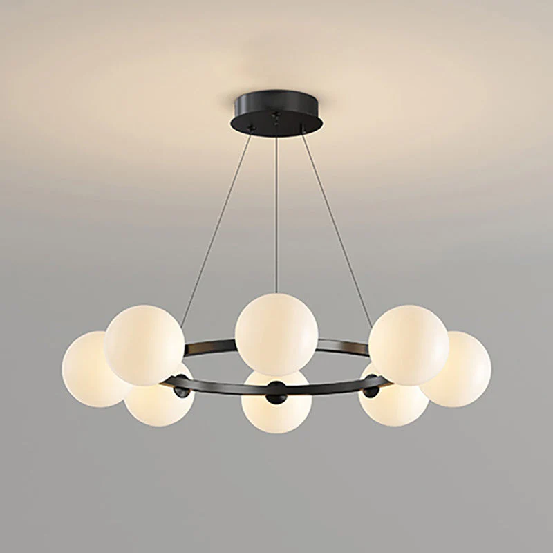 Rylian Modern Glass Chandelier - Image 67