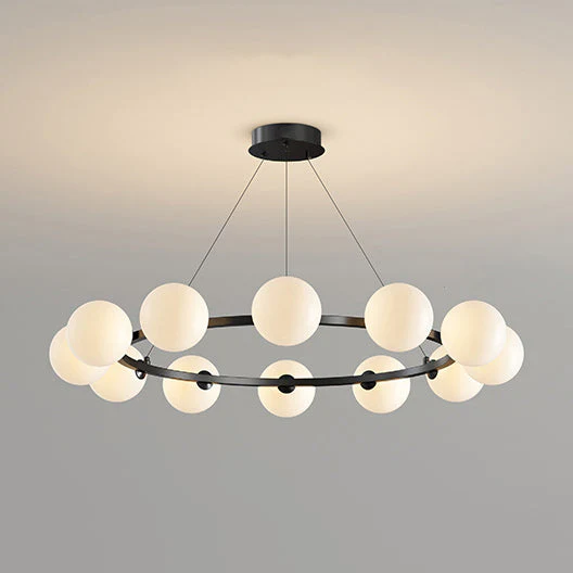Rylian Modern Glass Chandelier - Image 72