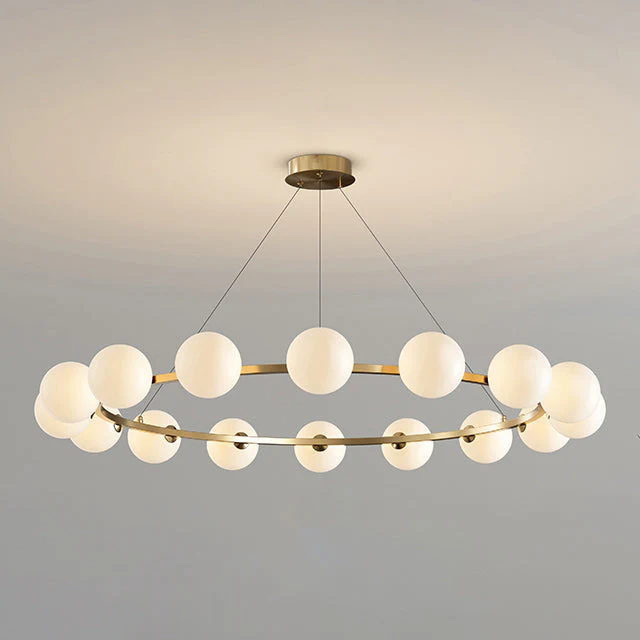 Rylian Modern Glass Chandelier - Image 75