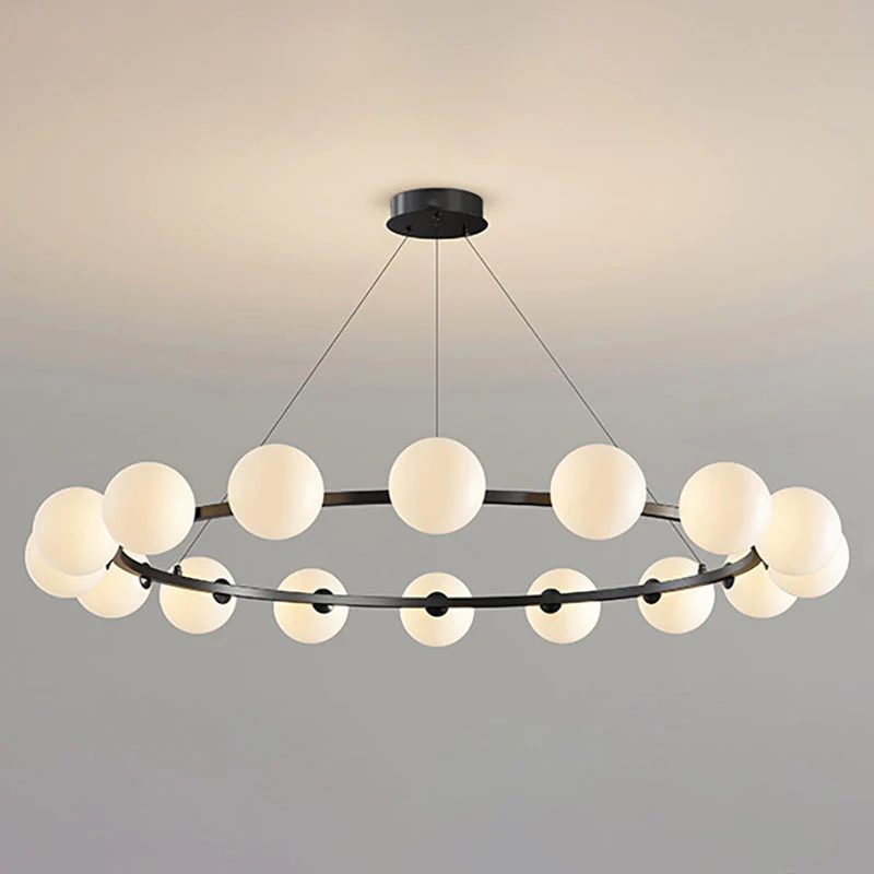 Rylian Modern Glass Chandelier - Image 77
