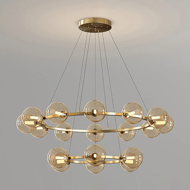 Rylian Modern Glass Chandelier - Image 79