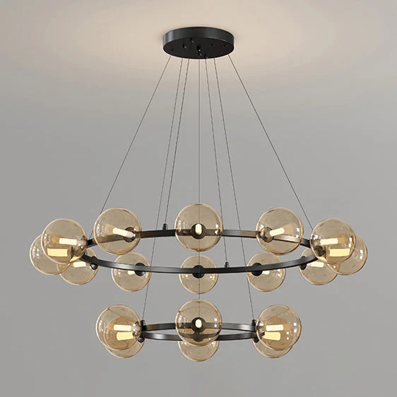Rylian Modern Glass Chandelier - Image 81