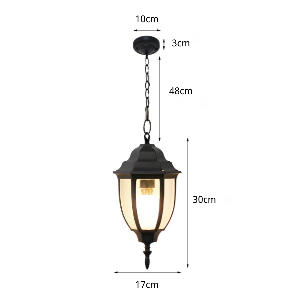 Saantha Antique European Outdoor Chandeliers - Image 7