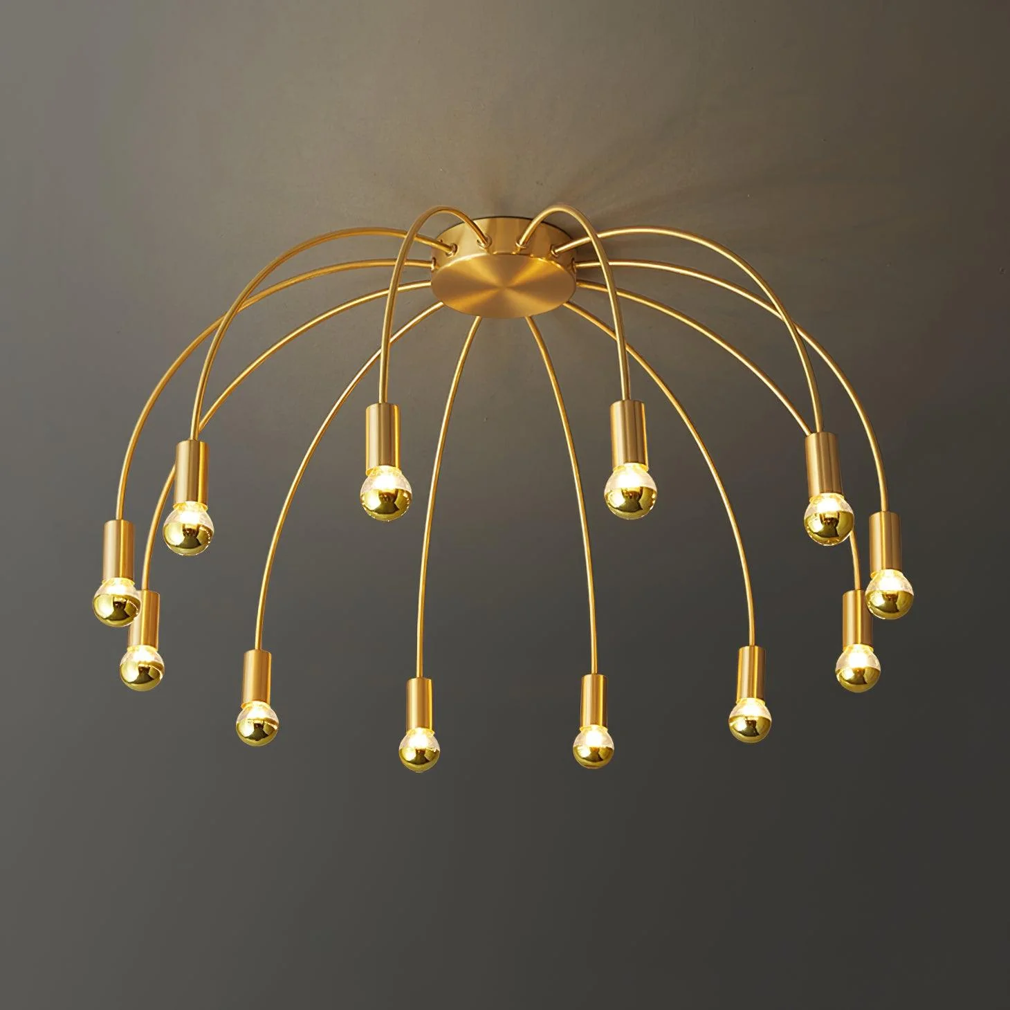Sage Luxury Glass Ceiling Lamp - Image 12
