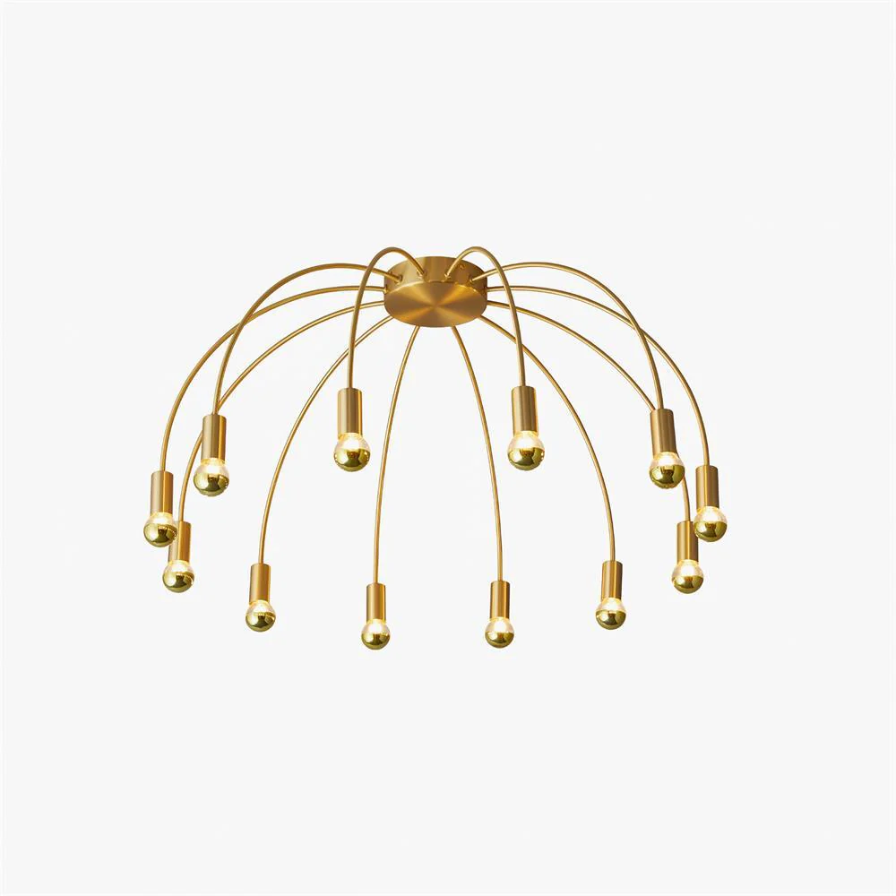 Sage Luxury Glass Ceiling Lamp - Image 17