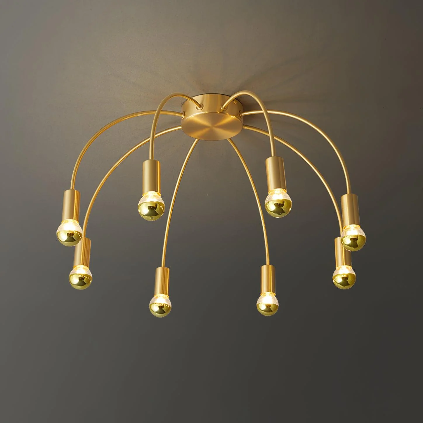 Sage Luxury Glass Ceiling Lamp - Image 18