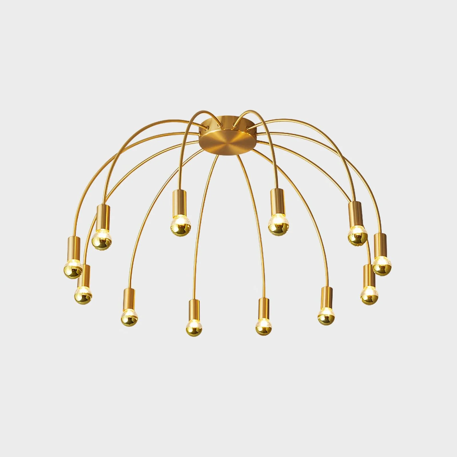 Sage Luxury Glass Ceiling Lamp - Image 2