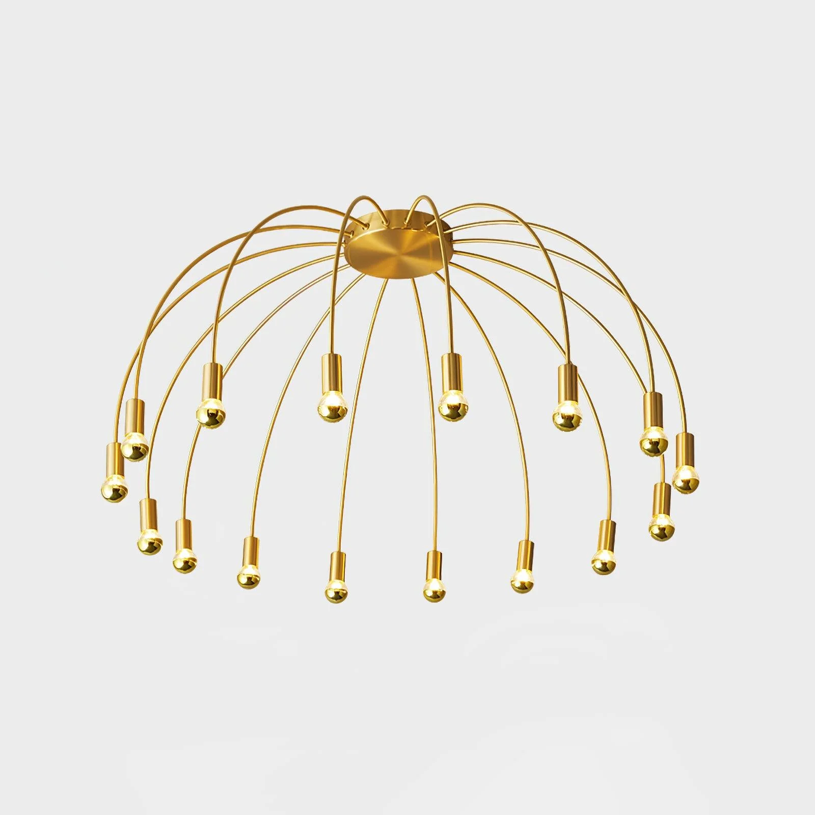 Sage Luxury Glass Ceiling Lamp - Image 5