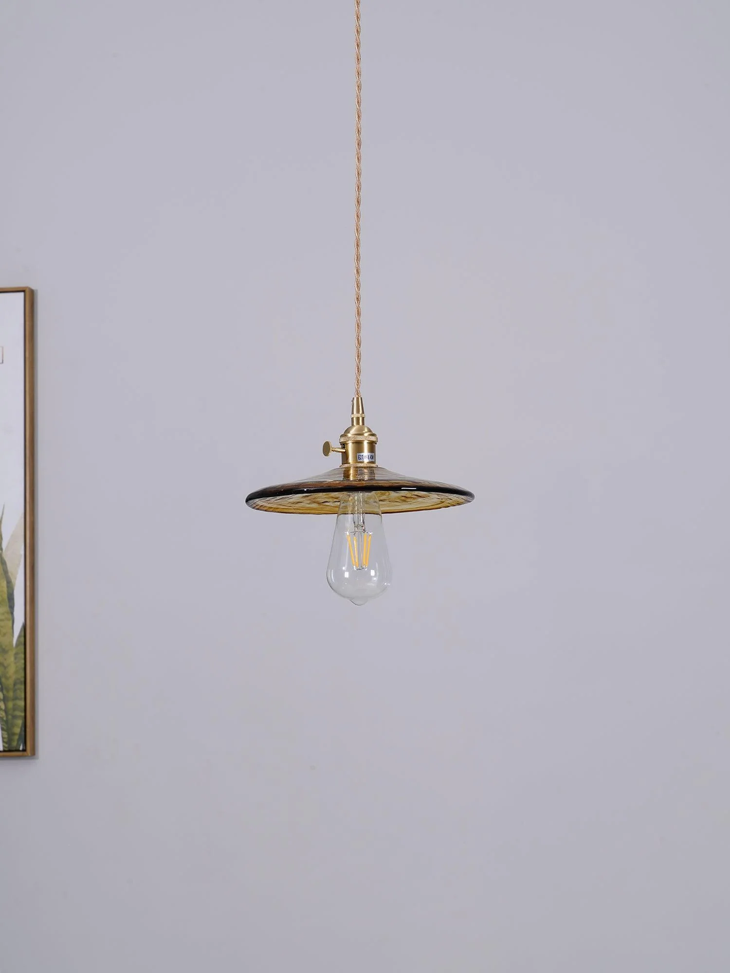 Sage Vintage Glass Pendant Light - Image 28