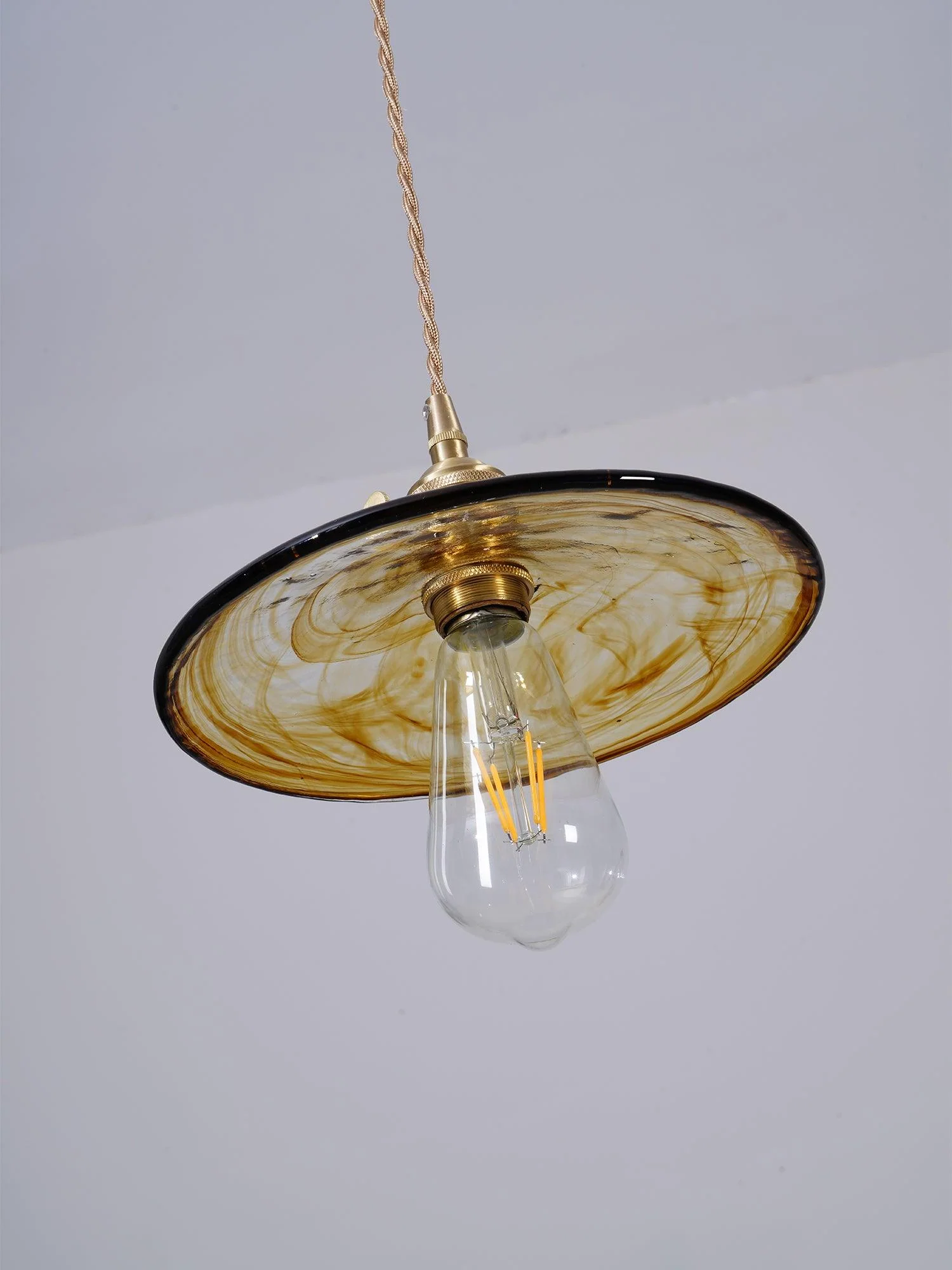 Sage Vintage Glass Pendant Light - Image 29