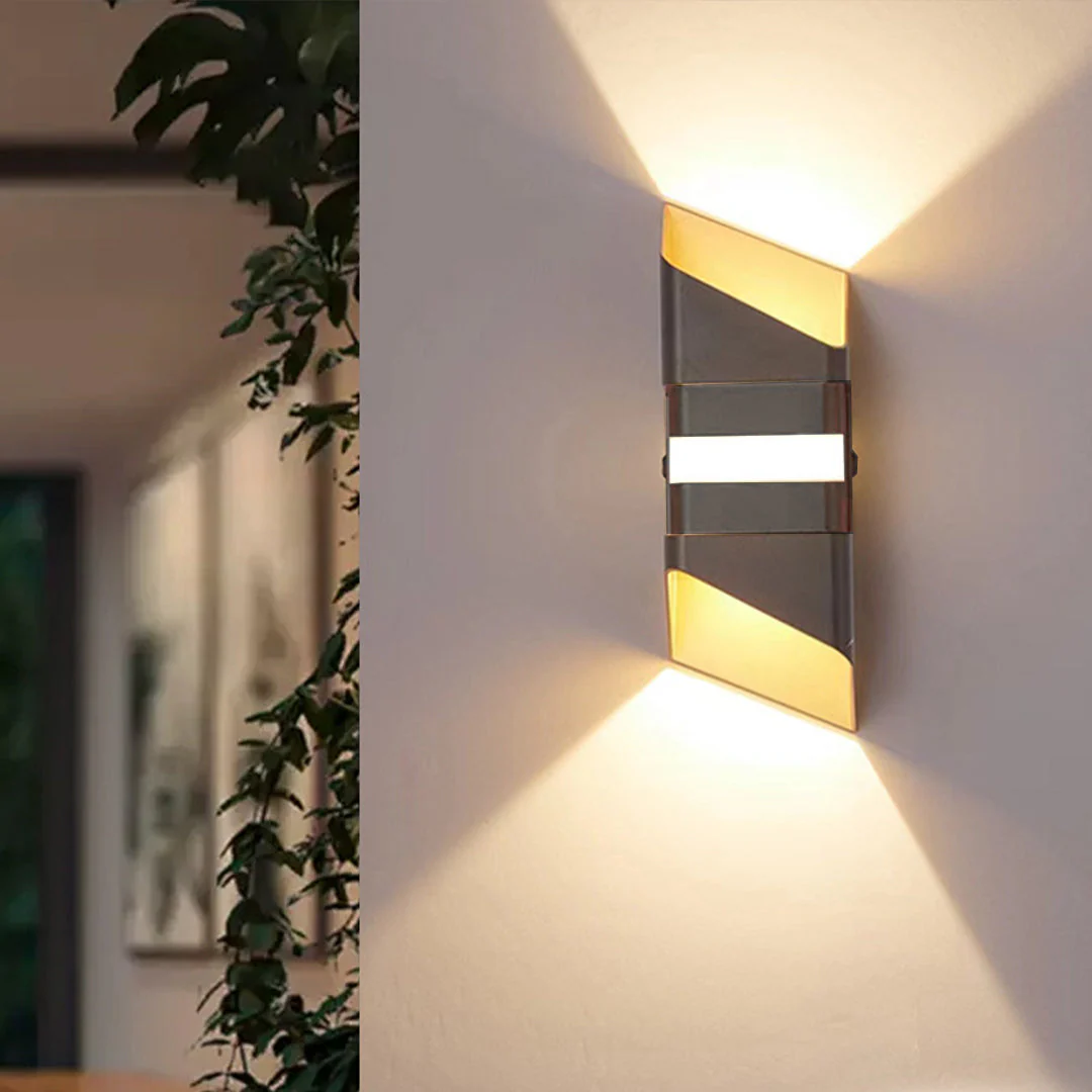 Salt Square Tube LED Outdoor Wall Lights - Image 12