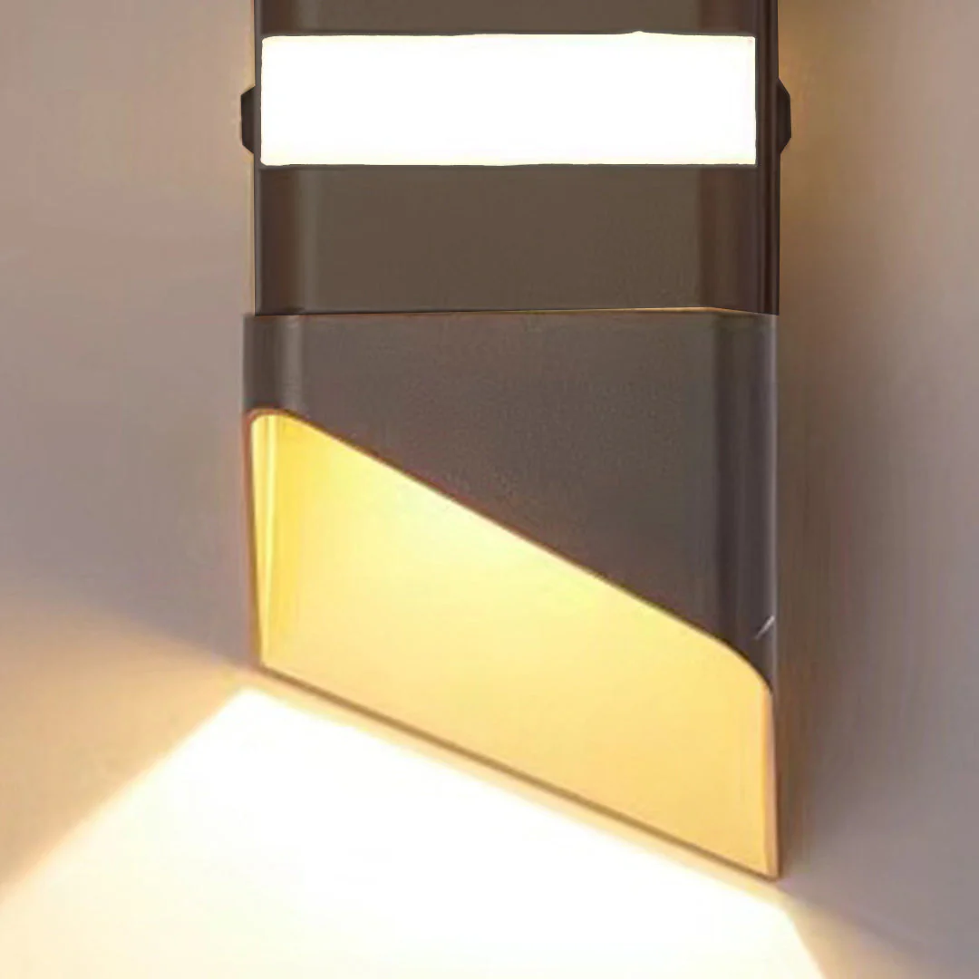 Salt Square Tube LED Outdoor Wall Lights - Image 3