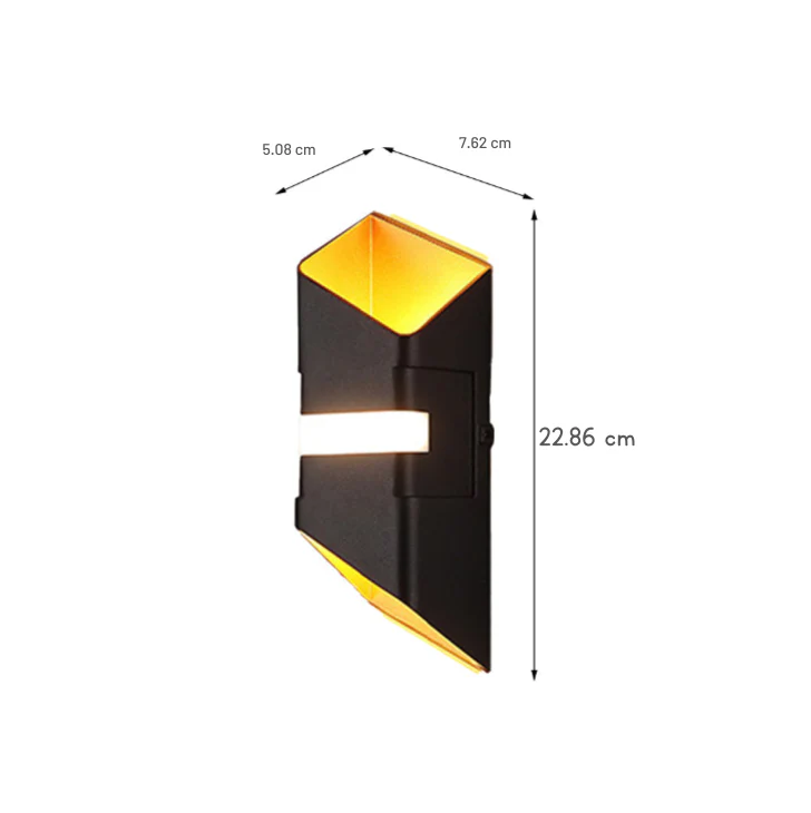 Salt Square Tube LED Outdoor Wall Lights - Image 7