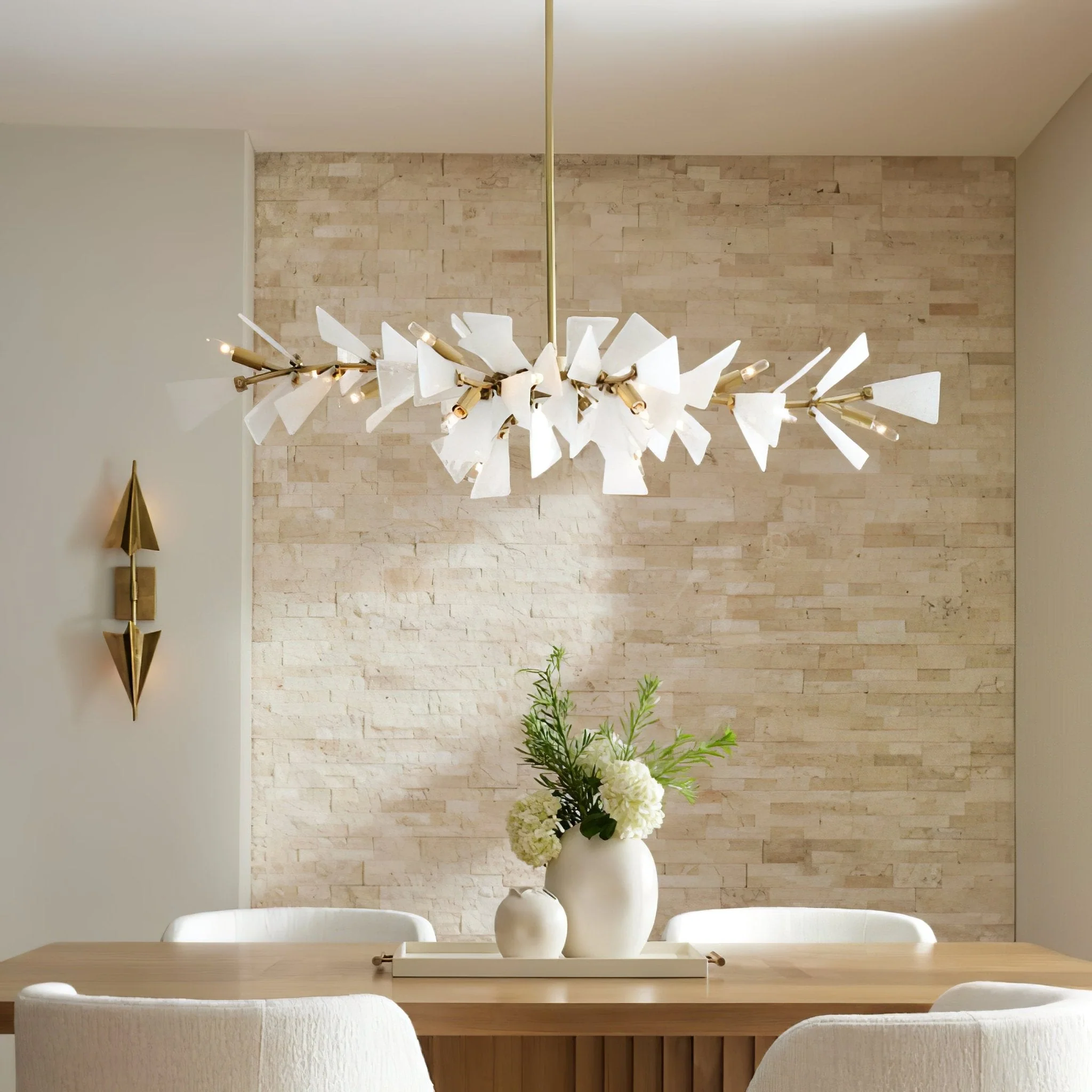 Samuel Luxury Glass Chandelier - Image 2