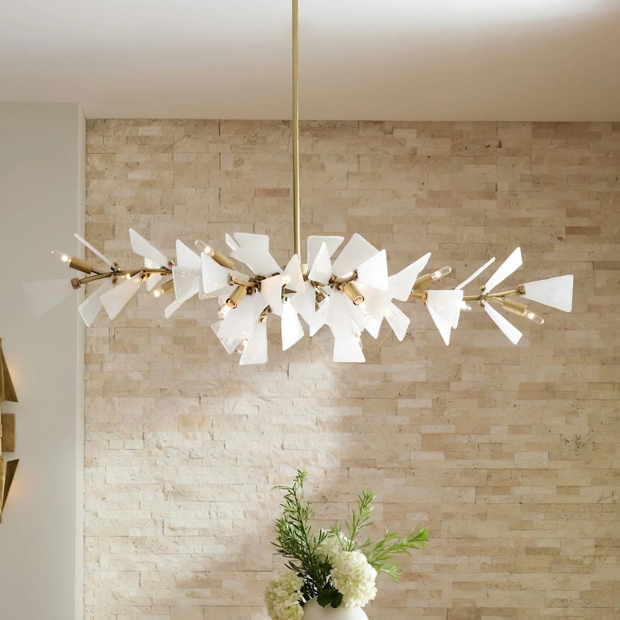 Samuel Luxury Glass Chandelier - Image 3