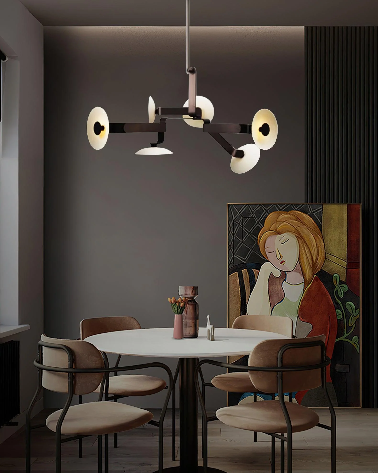 Samuel Vintage Chandelier - Image 10