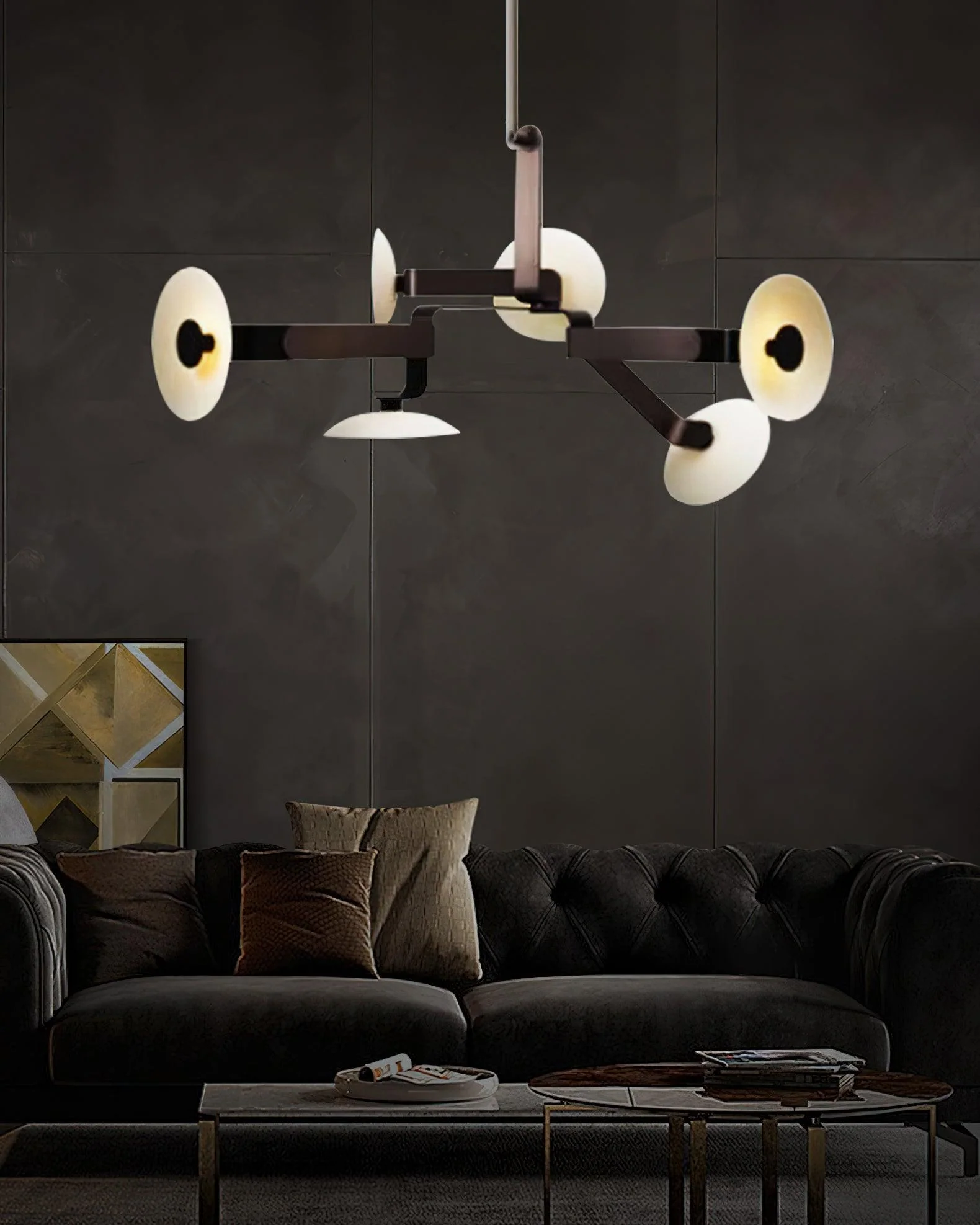 Samuel Vintage Chandelier - Image 11