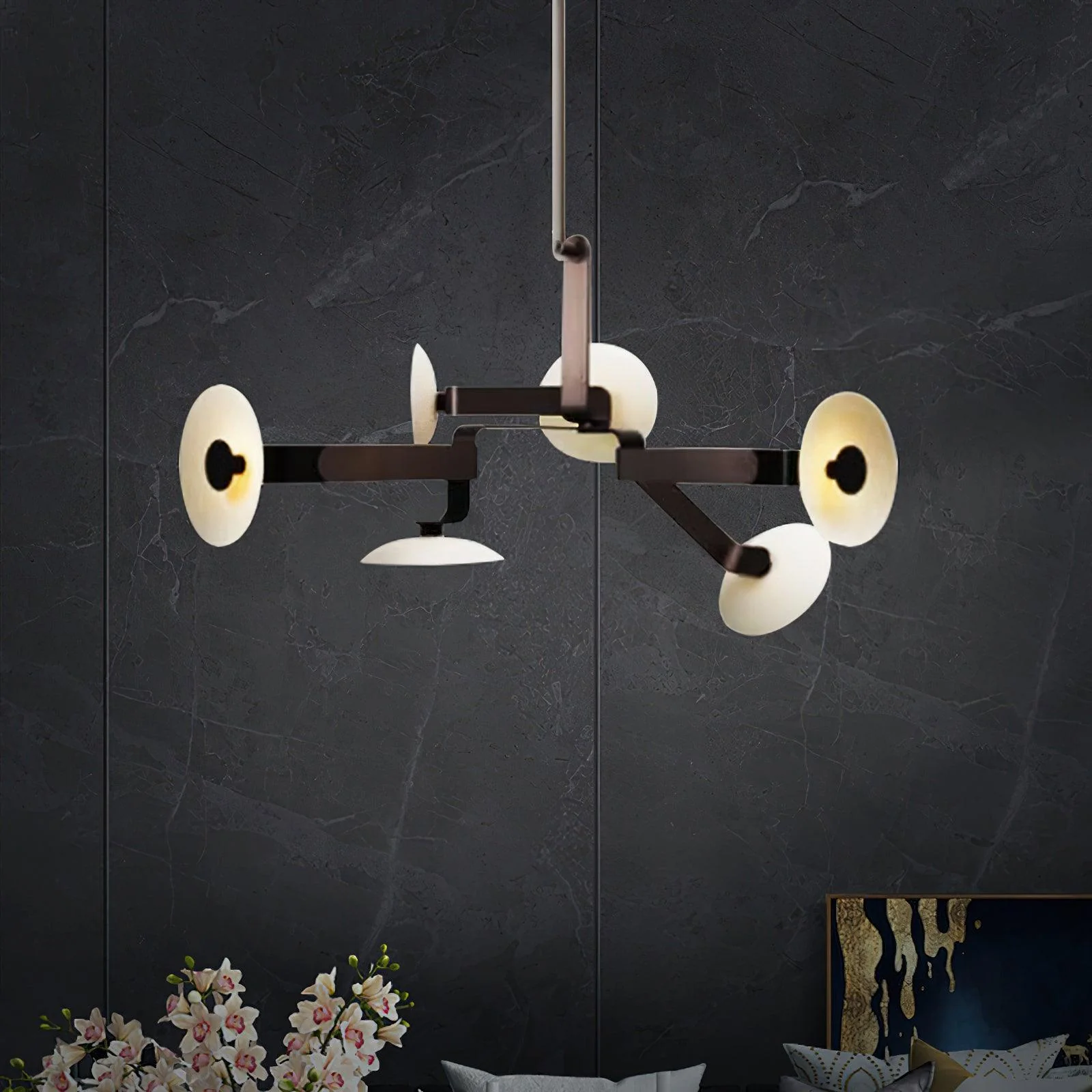 Samuel Vintage Chandelier - Image 4