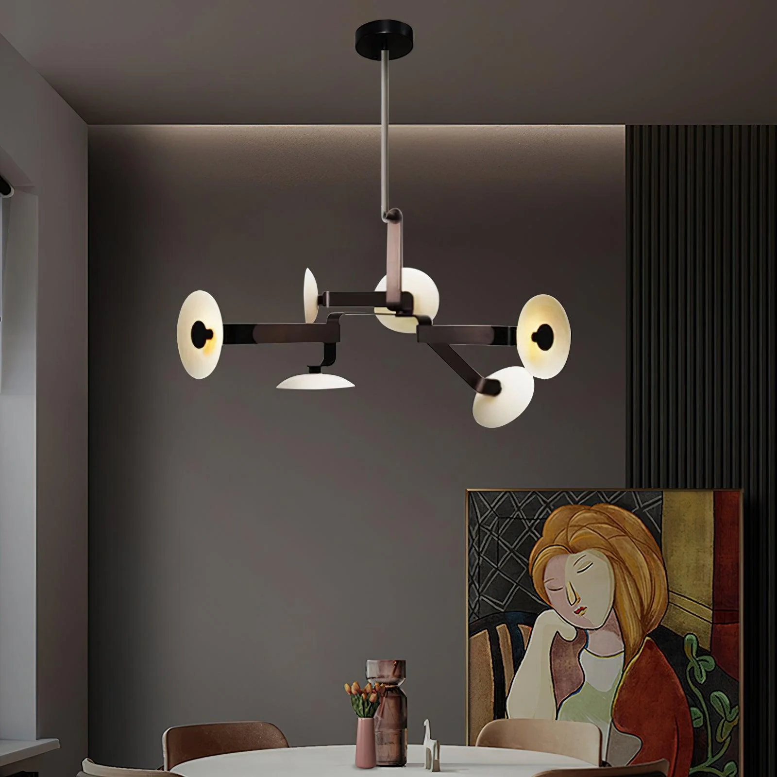 Samuel Vintage Chandelier - Image 5