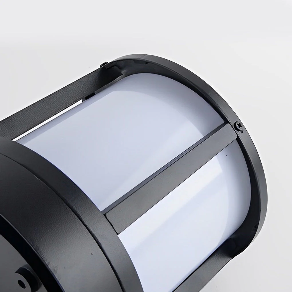Sapphire Cylindrical LED Outdoor Fence Post Lights - Image 6