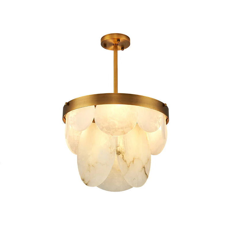 Sasha Modern Alabaster Chandelier - Image 14