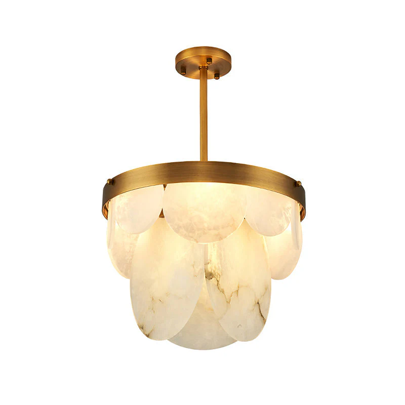 Sasha Modern Alabaster Chandelier - Image 15