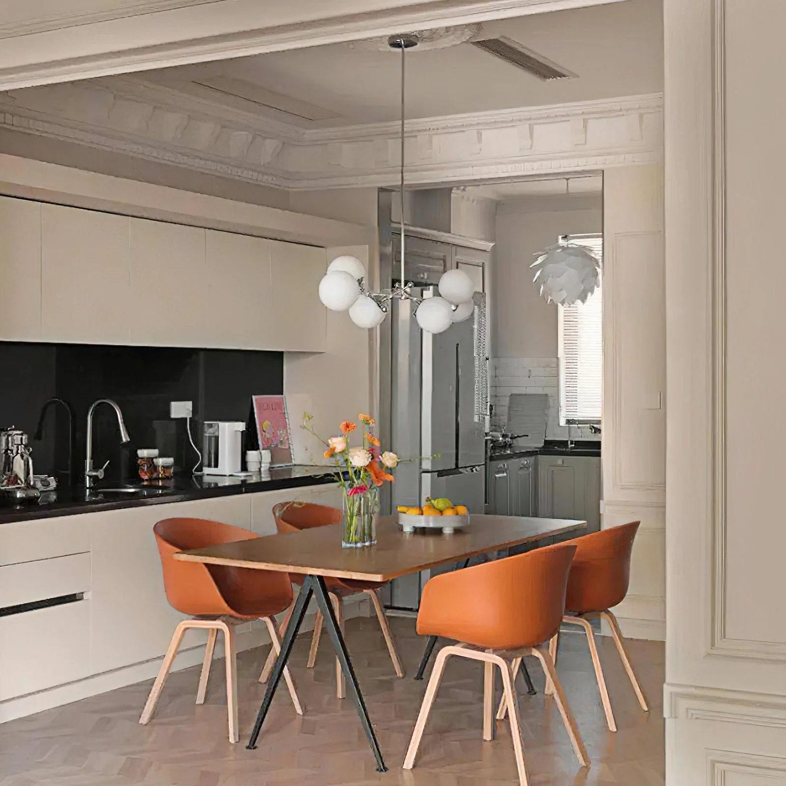 Scott Contemporary Glass Chandelier - Image 4