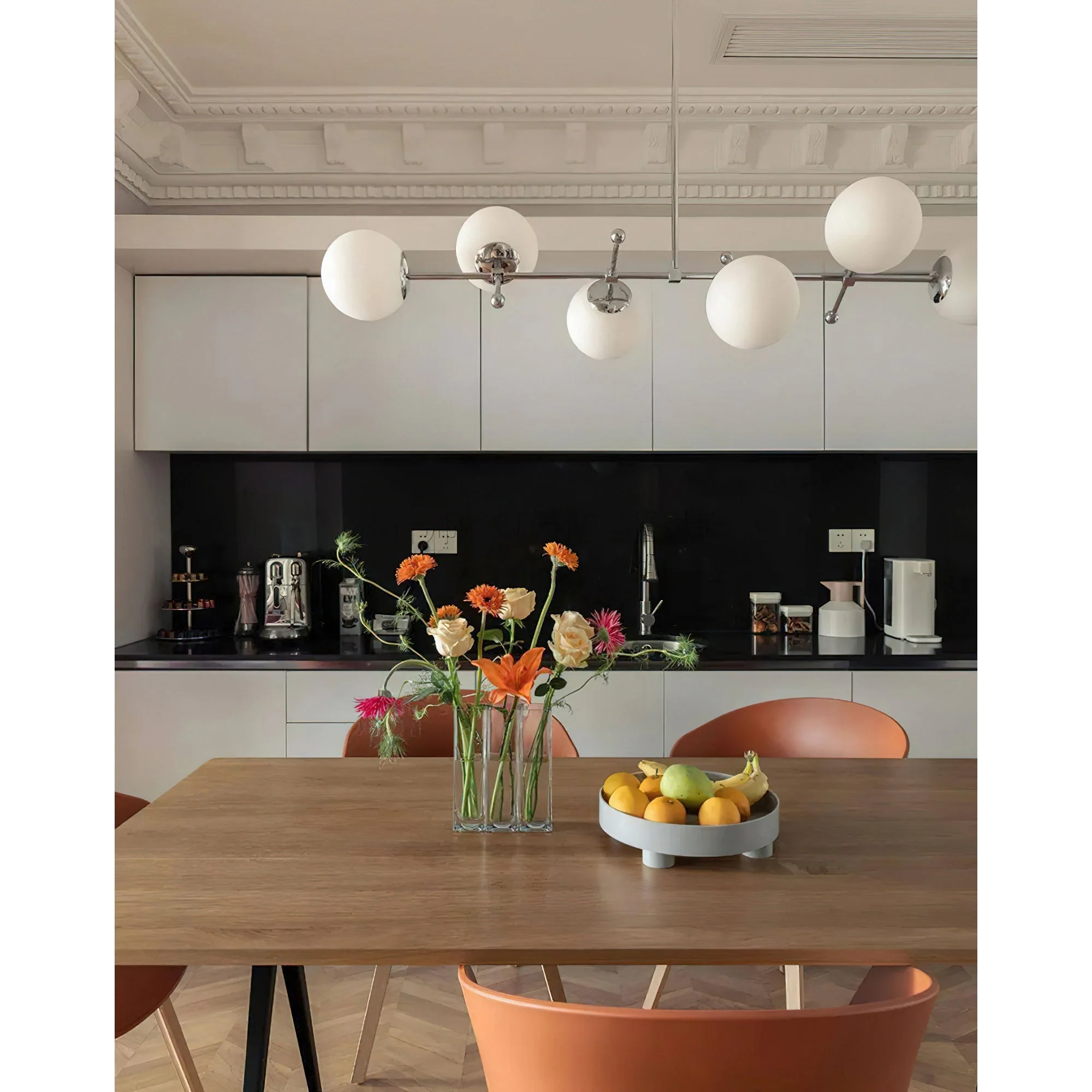 Scott Contemporary Glass Chandelier - Image 7