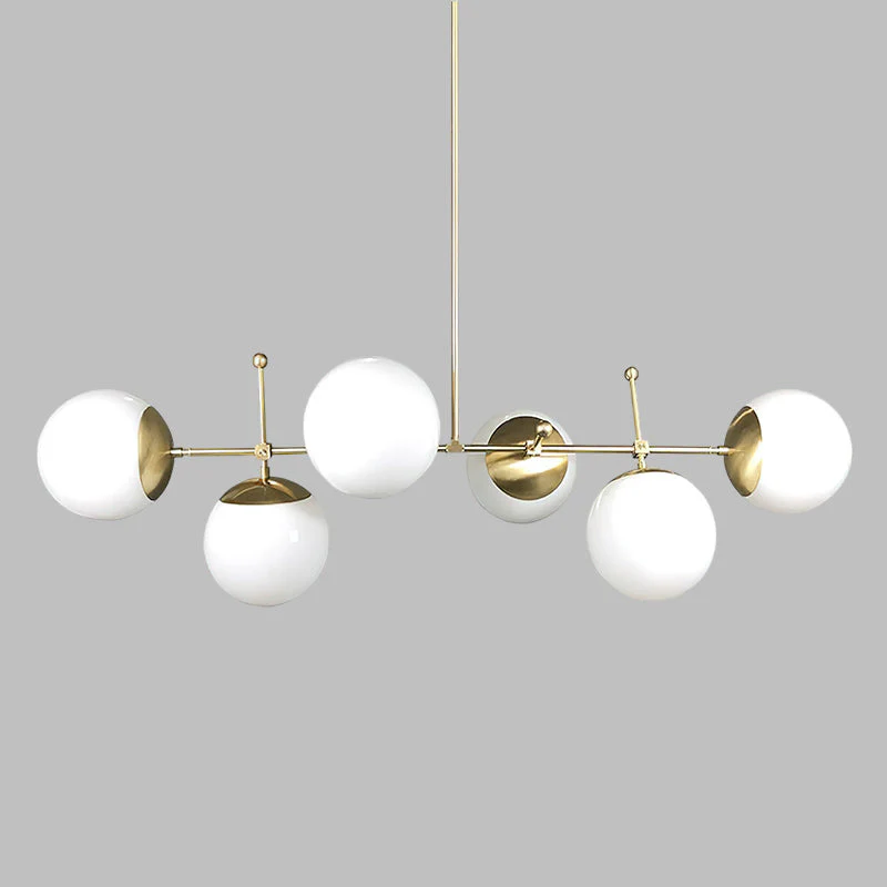 Scott Contemporary Glass Chandelier - Image 9