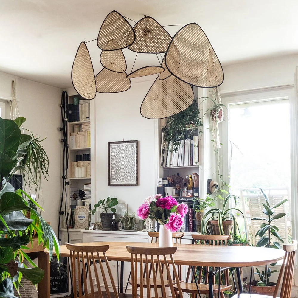 Screen Farmhouse Bamboo Chandelier - Image 14