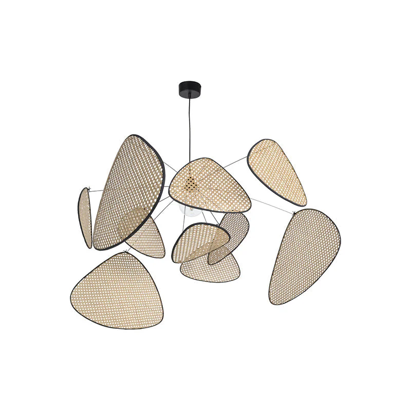 Screen Farmhouse Bamboo Chandelier - Image 41