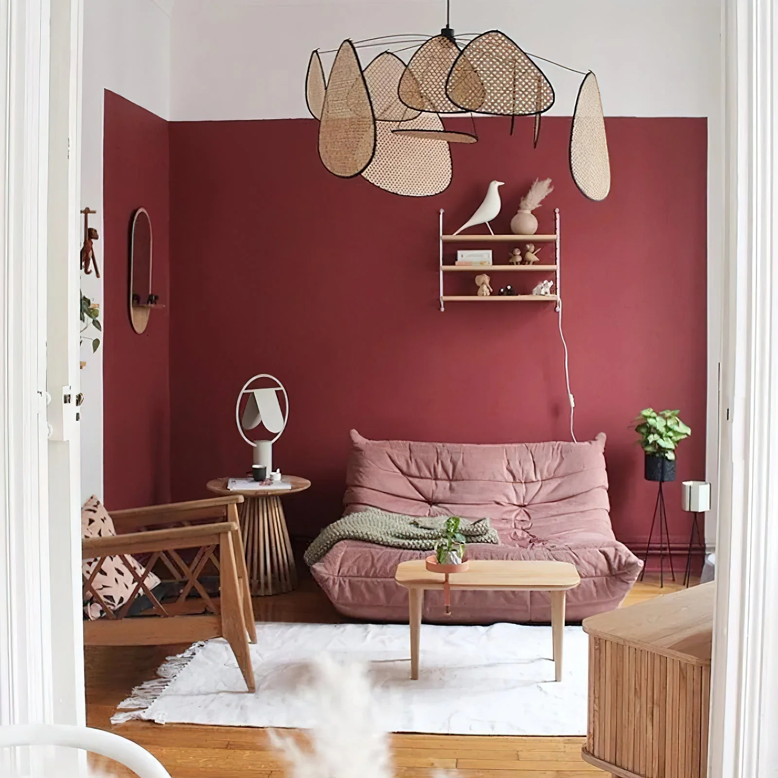 Screen Farmhouse Bamboo Chandelier - Image 7