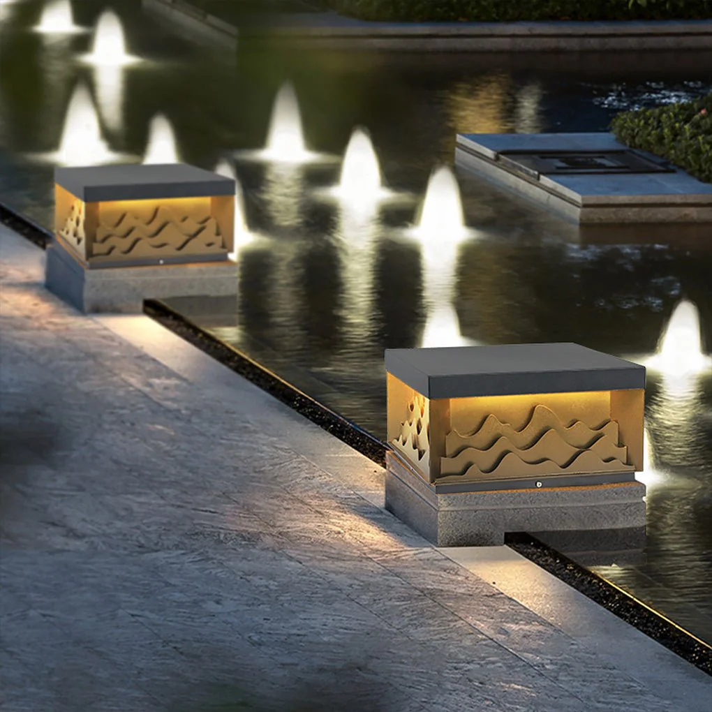 Sea Energy-saving Landscape Outdoor Post Lamp - Image 14